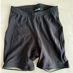 NWOT REI Women's Cycling Shorts Black Medium Padded Chamois Athletic Bike Shorts